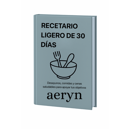 Aeryn™ - Recetario Ligero de 30 Días